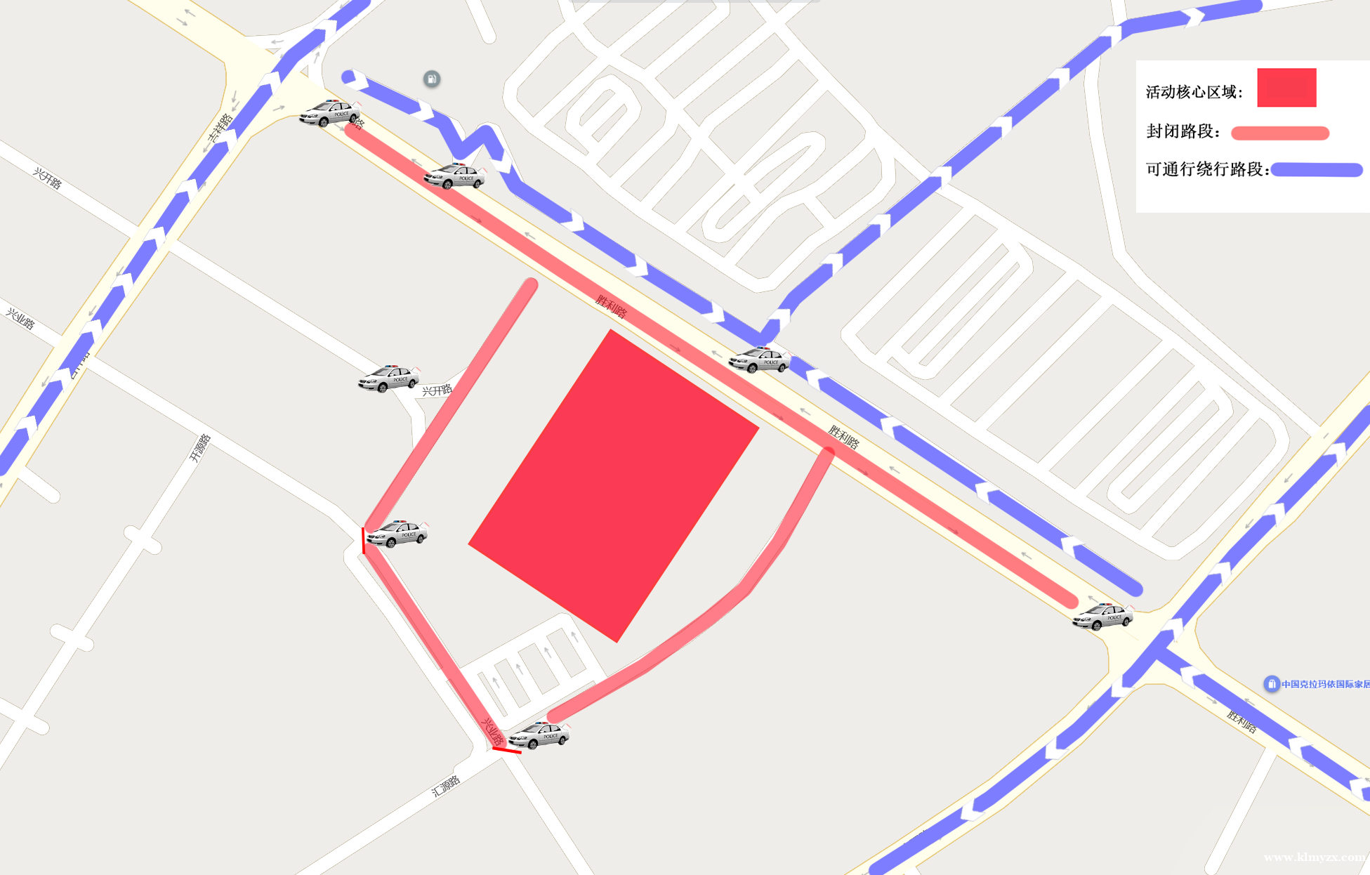 速看！克拉玛依区2026年跨年活动期间这些路段交通管制