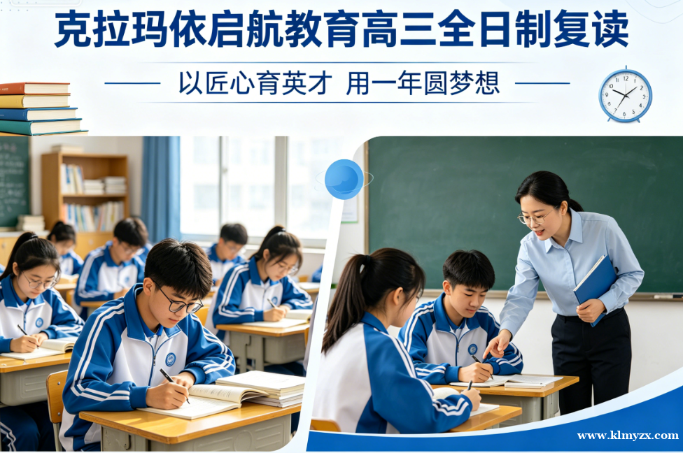 克拉玛依启航教育高三全日制复读：以匠心育英才，用一年圆梦想