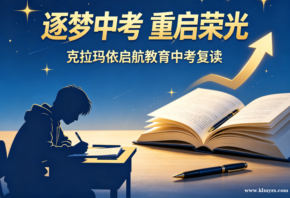 逐梦中考，重启荣光——克拉玛依启航教育中考复读，为学子铺就逆袭之路