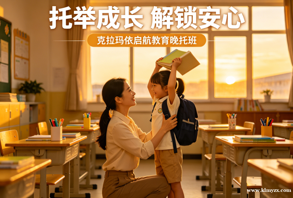 托举成长，解锁安心——克拉玛依启航教育晚托班，为家长分忧，为孩子护航