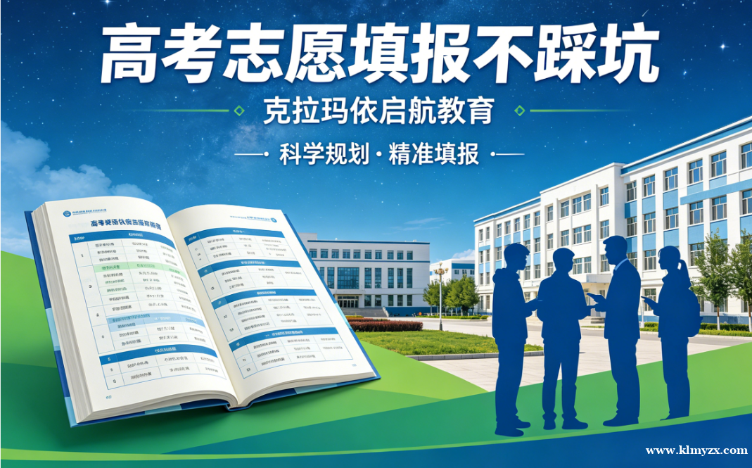 高考志愿填报不踩坑!克拉玛依启航教育,为你的升学路精准导航